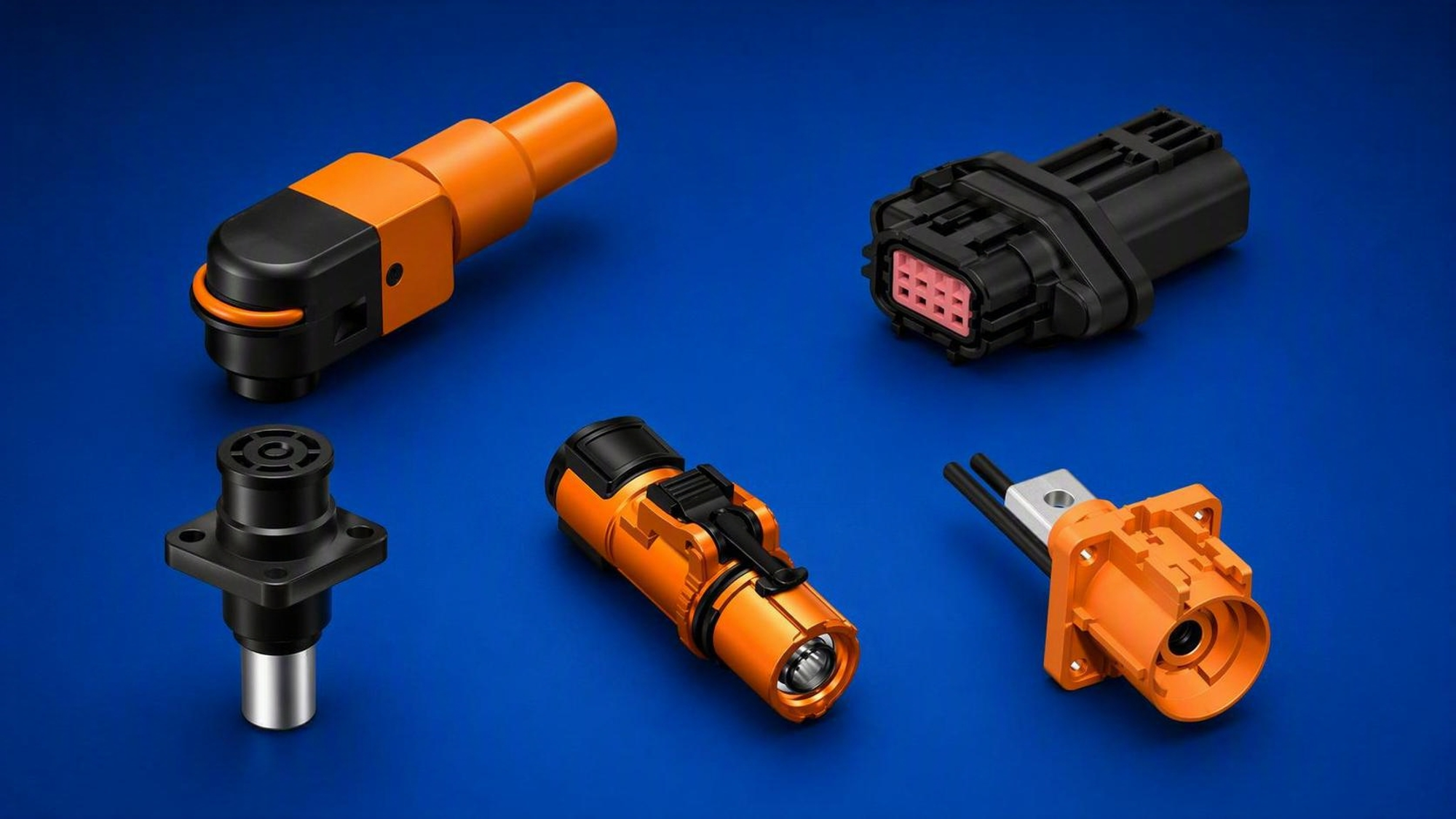 Battery pack connector assembly with protected housing and cable interface